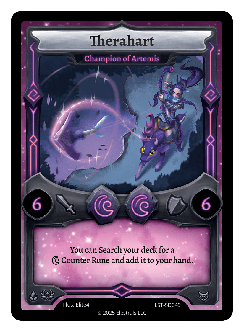 Therahart - Champion of Artemis - LST-SD049